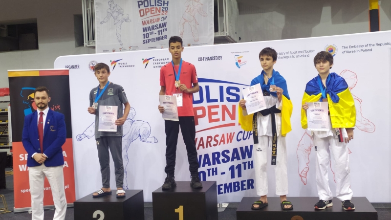 Турнір Polish Open 2022 рівня G-2 та E-2: золото та бронза у наших спортсменів