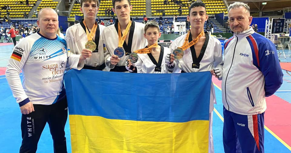 Матвій Форостюк здобув срібло на Dutch Open Taekwondo Championships 2023