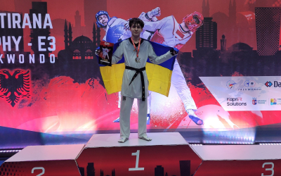 Золото Тірани: наш спортсмен здобув дві нагороди на міжнародних турнірах