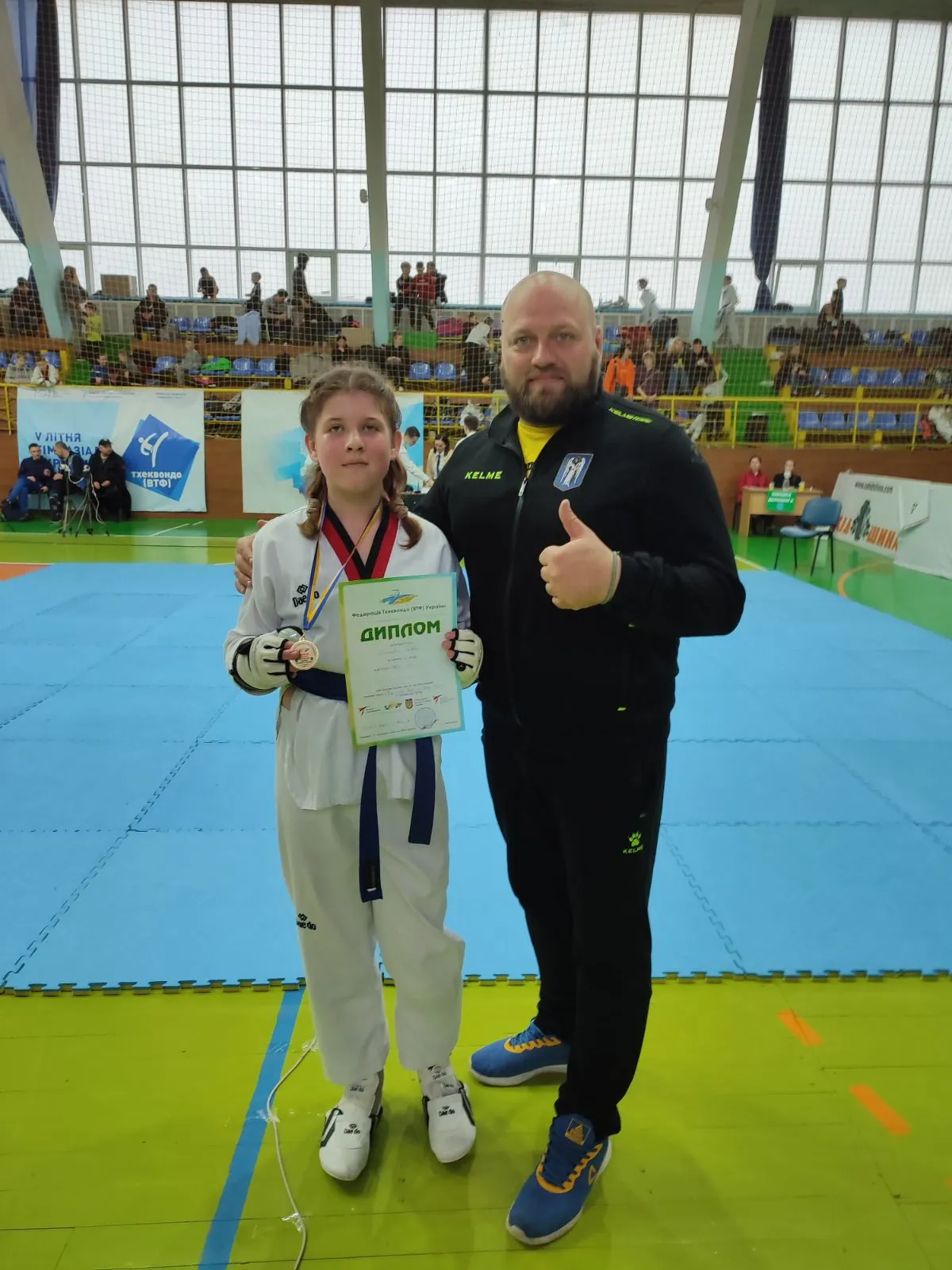 Міхалевич Асфея та Віктор Боклан Міхалевич Асфея - Чемпіонка України серед юнаків 2023 року