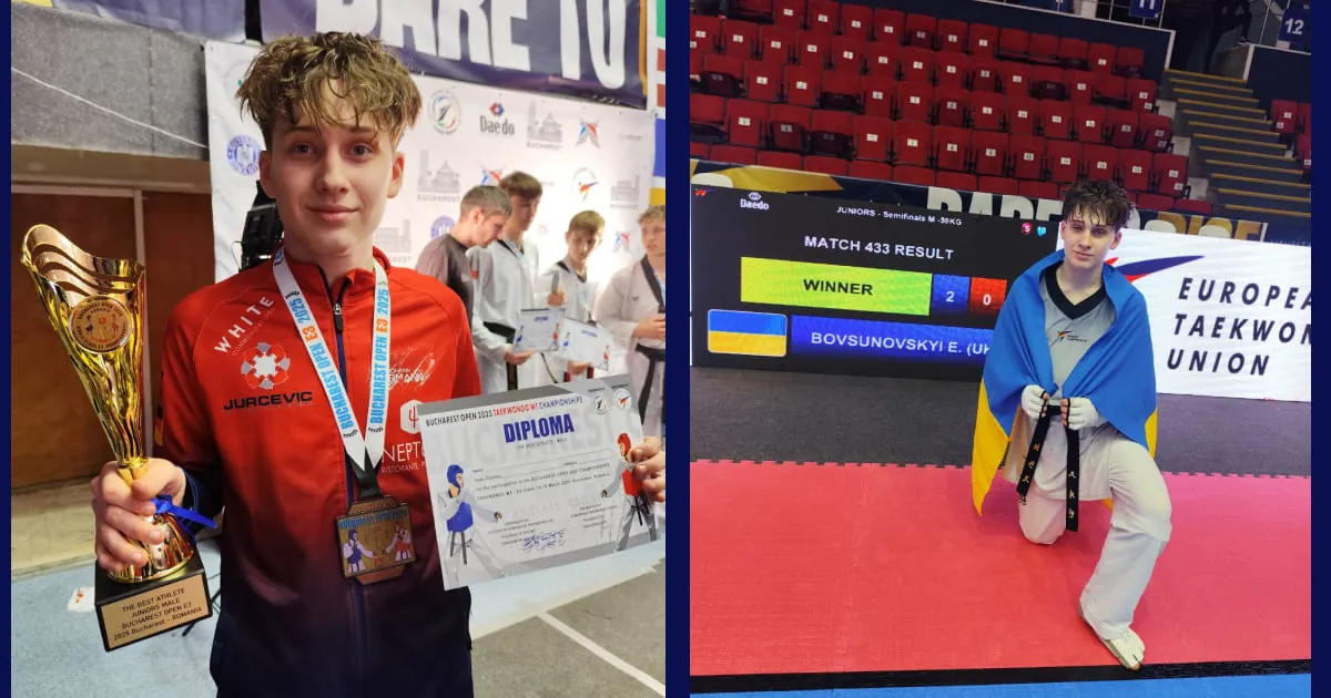 Bucharest Open E3 2025: нашого спортсмена визнали кращим юніором турніру!