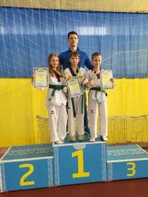 Юні вихованці ДЮСШ №13 на турнірі з тхеквондо